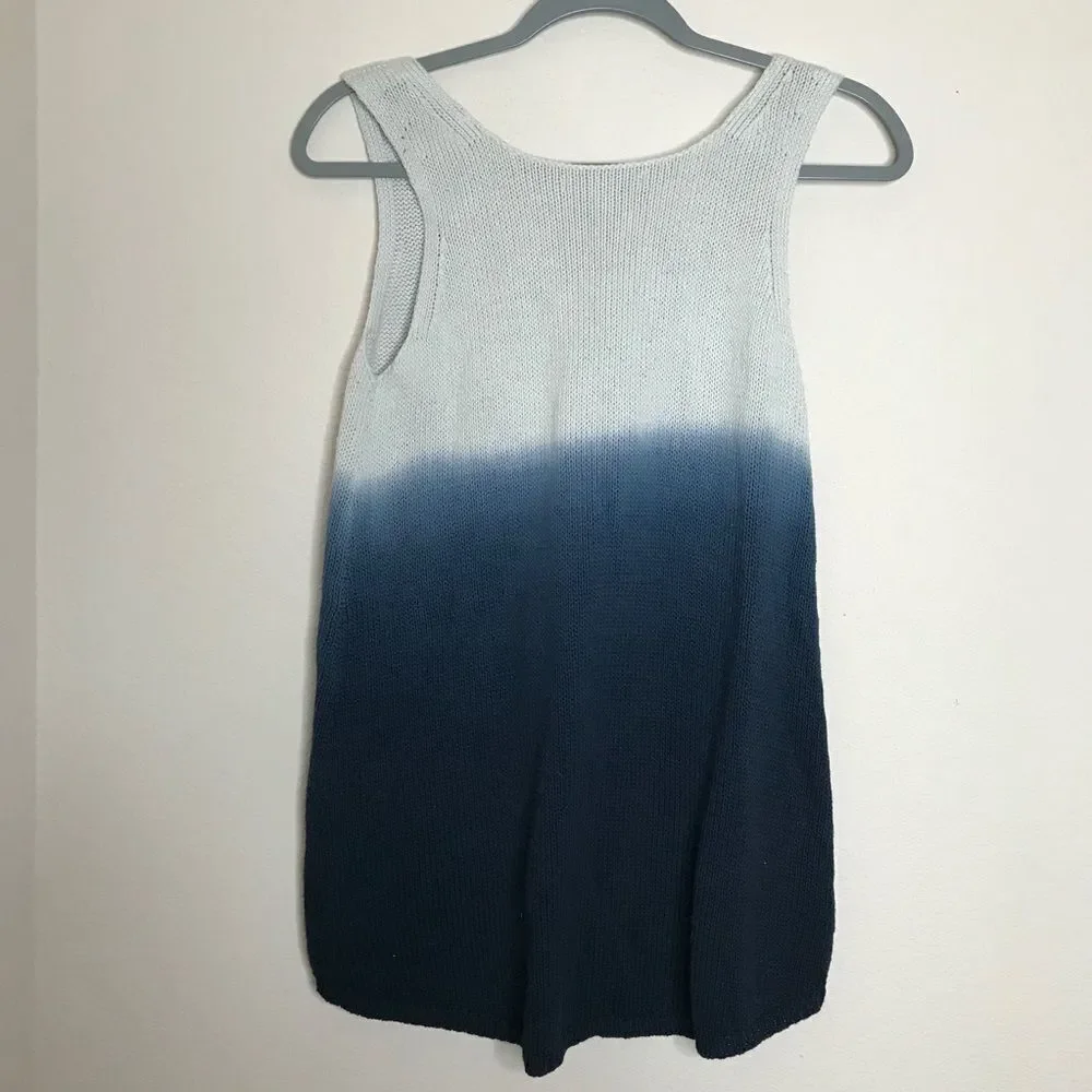 Cabi dip dye tie dye‎ sleeveless sweater
